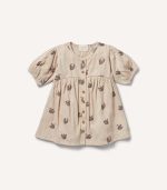⁦Crinkle Button Dress⁩ - الصورة ⁦5⁩