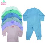 طقم هاف كول بيبي ألوان مضلع بدون وبره