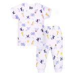 طقم بيبي 1/2 كم مطبوع (متعدد الطبعات )