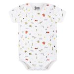 ⁦بدي بيبي نص كم أبيض مطبوع (متعدد الطبعات )⁩ - الصورة ⁦6⁩