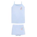 ⁦طقم بناتي ألوان توب وهوت شورت⁩ - الصورة ⁦4⁩