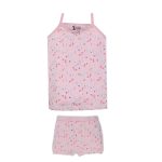 ⁦طقم بناتي توب هوت شورت مطبوع ألوان⁩ - الصورة ⁦5⁩