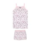 ⁦طقم بناتي توب هوت شورت مطبوع ألوان⁩ - الصورة ⁦6⁩