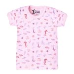 فانلة كبسول 1/2 كم مطبوع الوان