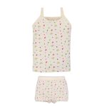 ⁦طقم بناتي توب هوت شورت مطبوع ألوان⁩ - الصورة ⁦4⁩