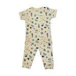 ⁦طقم بيبي 1/2 كم مطبوع الوان(متعدد الطبعات)⁩ - الصورة ⁦5⁩