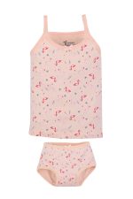 ⁦طقم بناتي توب مطبوع ألوان⁩ - الصورة ⁦6⁩