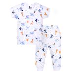 ⁦طقم بيبي 1/2 كم مطبوع (متعدد الطبعات )⁩ - الصورة ⁦5⁩